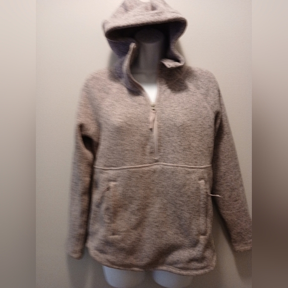 The North Face Women’s size XS Half  Zipped Hooded Jacket Better Sweater Fleece - Picture 1 of 9